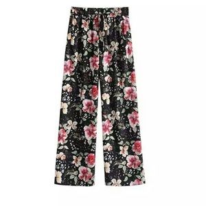 Zara Floral Pants